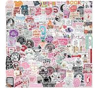 150PCS Dark Romance Lector Pegatinas Bookish Paquete Impermeable Anime Reutilizable Pegatinas de Vinilo Astético para Ordenador Portátil Lector de libros electrónicos Diario Scrapboo