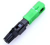 150pcs Ftth Conector de montaje rápido integrado SC-APC Conector de fibra óptica de alambre cubierto, APC Especial Broadcasting CATV