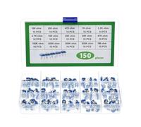 150pcs RM065 Trimmer Potentiometer Kit 220/470/1K/3.3K/4.7K/10K/20K/30K/47K/100K/200K/300K/500K/1M ohm RM-065