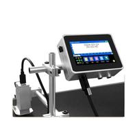 150PLUS Impresora térmica de inyección de tinta de 12,7/25,4 mm, código de barras QR, número de lote, imagen, logotipo, fecha de caducidad, impresora de etiquetas Impresión en varios formatos (25.4mm