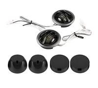 150W Car Audio Altavoz Tweeter Altavoz Cuerno Super Power Mini Fuerte Sonido Estéreo para Instalación de La Puerta del Coche Negro Hierro 2 Unids