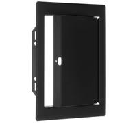 150x150mm Puerta de Inspección - Panel de Acceso Metálica - Trampilla para Pared o Techo - Acero Antracita