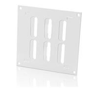 150x150mm Rejilla de Ventilación Regulable Blanco - Rejillas Metálicas