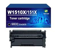 151A 151X Cartucho De Tóner Compatible para HP W1510A W1510X, Compatible con Impresoras 4103fdw, 4103fdn, 4003dw Y 4003dn. Alto Rendimiento,151X-9800 Pages