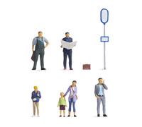 15246 Noch Ho Personajes a La Parada Del Autobús Escala 1:87