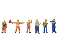 15284 Noch HO Personajes Personal Ferroviario Desviadores Escala 1:87