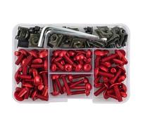 155 Uds M5 M6 Kit De Tornillos Carenado Motocicleta para Kawasaki para Ninja 400 650 para Versys 1000 Z900 para ZX-6R ZX10R H2 KLR650
