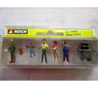15593 Noch Ho Personajes Barbacoa Fiesta con Accesorios Como Foto Escala 1:87