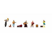 15597 Noch HO Personajes Artistas Varios De Calle Escala 1:87