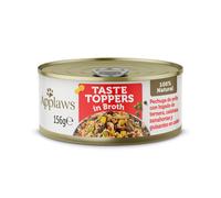 Applaws Lata Topper Perros Pollo, Hígado Ternera y Verduras en Caldo 1 unidad - 156 gr