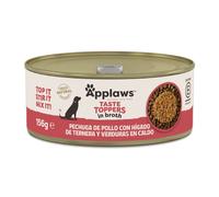156 g Applaws Taste Toppers Pollo con Hígado de Ternera y Vegetales en Caldo lata para perros