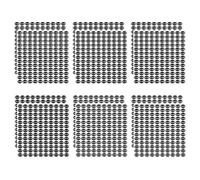 1560 etiquetas de precio para máquinas expendedoras, calcomanías de venta de patio, 6 calcomanías de precio de 1.00, 1.25, 1.50, 1.75, 2.00, 2.50 dólares