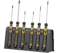 1578 A/6 ESD Juego de destornilladores para usos electrónicos + Bandeja, 6 piezas