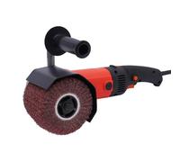 1580W máquina de satén lijadora cepillo madera cepilladora, máquina pulidora de 6 velocidades velocidad ajustable trefilado máquina pulidora (100-3000RPM)