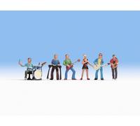 15839 Noch HO Grupo Musical Con Instrumentos Escala 1:87
