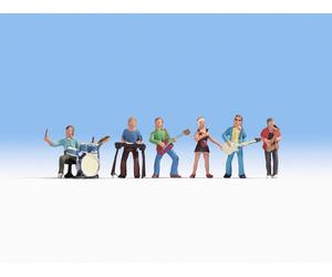 15839 Noch HO Grupo Musical Con Instrumentos Escala 1:87