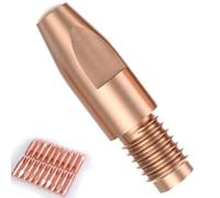 15ak/24kd/36kd Kit de accesorios de armas de soldadura; Los accesorios de boquilla de aire/tipo de contacto son adecuados para antorchas de soldadura, cobre 24KD Copper Conductive Mouth 1.2 mm 20pcs