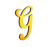 15CM Pegatinas De Letras De, Letras Adhesivas, Señales De Dirección