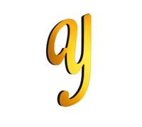 15CM Pegatinas De Letras De, Letras Adhesivas, Señales De Dirección