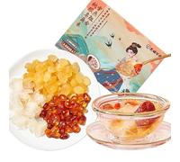 15g*10 Chicle de Durazno Saponaria Golondrina de Nieve Té de Hierbas Té Perfumado Original de China Buen Té Té de Flores Orgánico Natural Comida Verde sin Aditivos Té de Hierbas