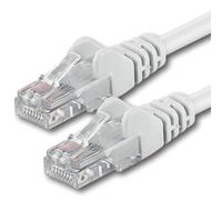 15m - blanco - 1 pieza - Cable de red Ethernet con conectores RJ45 CAT6 CAT 6 Cat.6 1000 Mbit/s