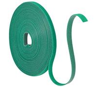 15m Brida para Plantas Cinta, 10mm Sujeción para Plantas Adhesivo Bridas para Cables Bridas Reutilizables Jardin para sujetar las Plantas escalada ayuda