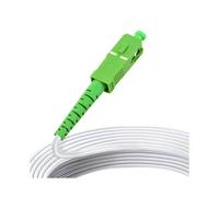 15M Fiber Optic Cable for APC SC to SC Optical Single-Mode 1-Core G657A1 Indoor Extension Cable Fiber Optic Patch Cord