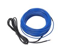 15M Self Regulating Heating Cable 15W 225W for Indoor Floor and Pipe Heating - Easy to Install Energy Efficient Safe Low Temp Frost Protection