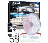 15M Tira LED COB Impermeable IP68, Autoadhesiva Tira LED para Exteriores