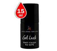 15ml Juliana Nails Gel Lack Matt Finish - No Wipe