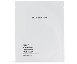 15ml TEAM DR JOSEPH Deep Purifying Cellulose Face Mask