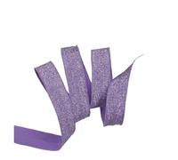 15mm Gold Silver Glitter Thread FOE Ribbon Fold Over Elastic Bands For Hair Tie Underwear Bracelet DIY Sewing Accessories(90107,50Yards)