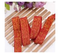 15mm Gold Silver Glitter Thread FOE Ribbon Fold Over Elastic Bands For Hair Tie Underwear Bracelet DIY Sewing Accessories(90137,100Yards)