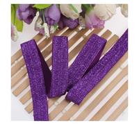 15mm Gold Silver Glitter Thread FOE Ribbon Fold Over Elastic Bands For Hair Tie Underwear Bracelet DIY Sewing Accessories(90132,50Yards)