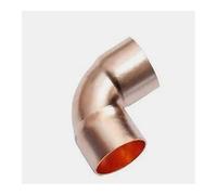 15mm Inner Dia x1.2mm Thickness Scoket Weld Copper End Feed 90 Deg Elbow Coupler Plumbing Fitting Water Gas Oil
