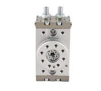 15mm Rotating Pneumatic Cylinder MSQB - 10A | 190° Swing Angle & Hard Anodized Body | 1Mpa Pressure for Automation/CNC/Robotics | 0-60°C Temperature