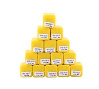 15pc ER20 Spring Collet Set 1-13mm - Precision Ground 65Mn Steel CNC Collets for Milling/Lathe/Engraving (0.005mm Runout Tolerance)