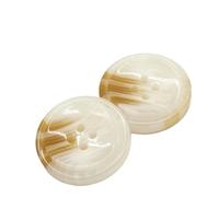 15Pcs/lot 18-34mm White Black Brown Resin Round Four-eye Buttons Men Women Cashmere Coat Jacket Suit(C,25MM)