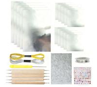 15Pcs Metal Embossing Foil Sheets, Christmas Decoration Art Craft Embossing Metal Foil Sheets, Ideal for DIY enthusiasts (silver)