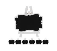 15pcs Mini Blackboard for Home Decor Made of Boxwood White Color Fits Perfectly in Any Scene