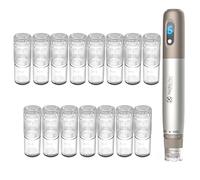 15Pcs Nano-HR Cartuchos de Repuesto de Aguja para Pluma de Microneedling Hydra Pen H3 & H5, Consejos de Aguja de Repuesto Auténticos Desechables para Aplicador de Suero