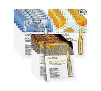 15PCS Vitamin C Hyaluronic Acid Face Mask, Anti-Wrinkle Real Deep Hydration, 24K Golden Moisturiser Overnight Sheet Masks, Natural Soothing Face Mask