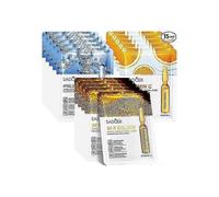 15PCS Vitamin C Hyaluronic Acid Face Mask, Anti-Wrinkle Real Deep Hydration, 24K Golden Moisturiser Overnight Sheet Masks, Natural Soothing Face Mask