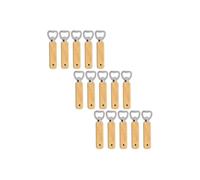 15Pcs Wooden Bottle Opener, Bottle Opener, Beer Bottle Opener, Father's Day, Birthday Gift for Men-Good