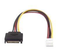 15PIN 15PIN Male A 4pin Extensión Femenina Cable De Alimentación La Computadora Muelle Suministro Disco Duro para Suministro PC