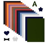 15uds Parches Reparación Ropa, 20x14,5cm Nailon Impermeable Autoadhesivos Parches Reparacion Almohadillas Reparación Chaquetas para Chaquetas Plumas Ropa Abrigo y Tiendas Campaña (14 Colores)