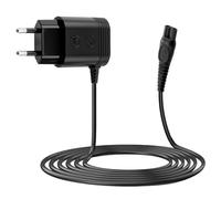 15V HQ8505 Cargador Afeitadora Compatible con Philips Norelco Series 3000 5000 7000 MG7720 MG7790 QP6520 QP6650 BG5020 HC7650 Cortapelos Bodygroom Adaptador Reemplazo 1.5M Portátil