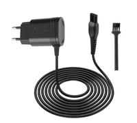 15V HQ8505 Cargador Afeitadora para Philips 3000 5000 7000 9000 Serie MG7720 MG7790 QP6520 QP6650 BG5020 HC7650, Cargador Cable 1M con Cepillo de limpieza