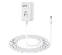 15W Cargador Adaptador para Echo Dot (3.ª/4.ª/5.ª generación), Adaptador de Corriente de 12 V/1,25 A para Echo Dot Kids Edition, Echo Show 5 (1.ª/2.ª), Echo Spot, Pop, Cable de Carga de 1,5m Blanco