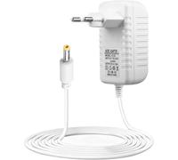 15W Cargador Adaptador para Echo Dot (3ª/4ª/5ª Gen), Echo Dot con Reloj/Kids Edition, Echo Show 5 (1ª/2ª Gen), Echo Spot/Pop Fire TV Cube, 12V 1.25A Cable de Carga de 2m, Blanco